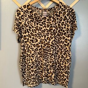 H&M | Leopard Print Tee
